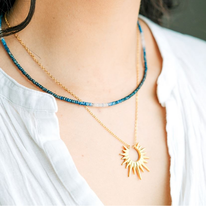 Sun Pendant Necklace